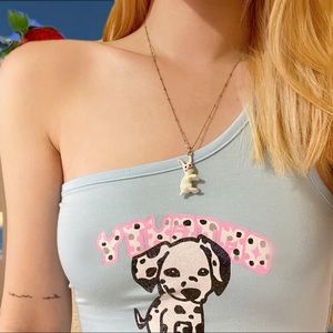 A cute rabbit necklace 🐰